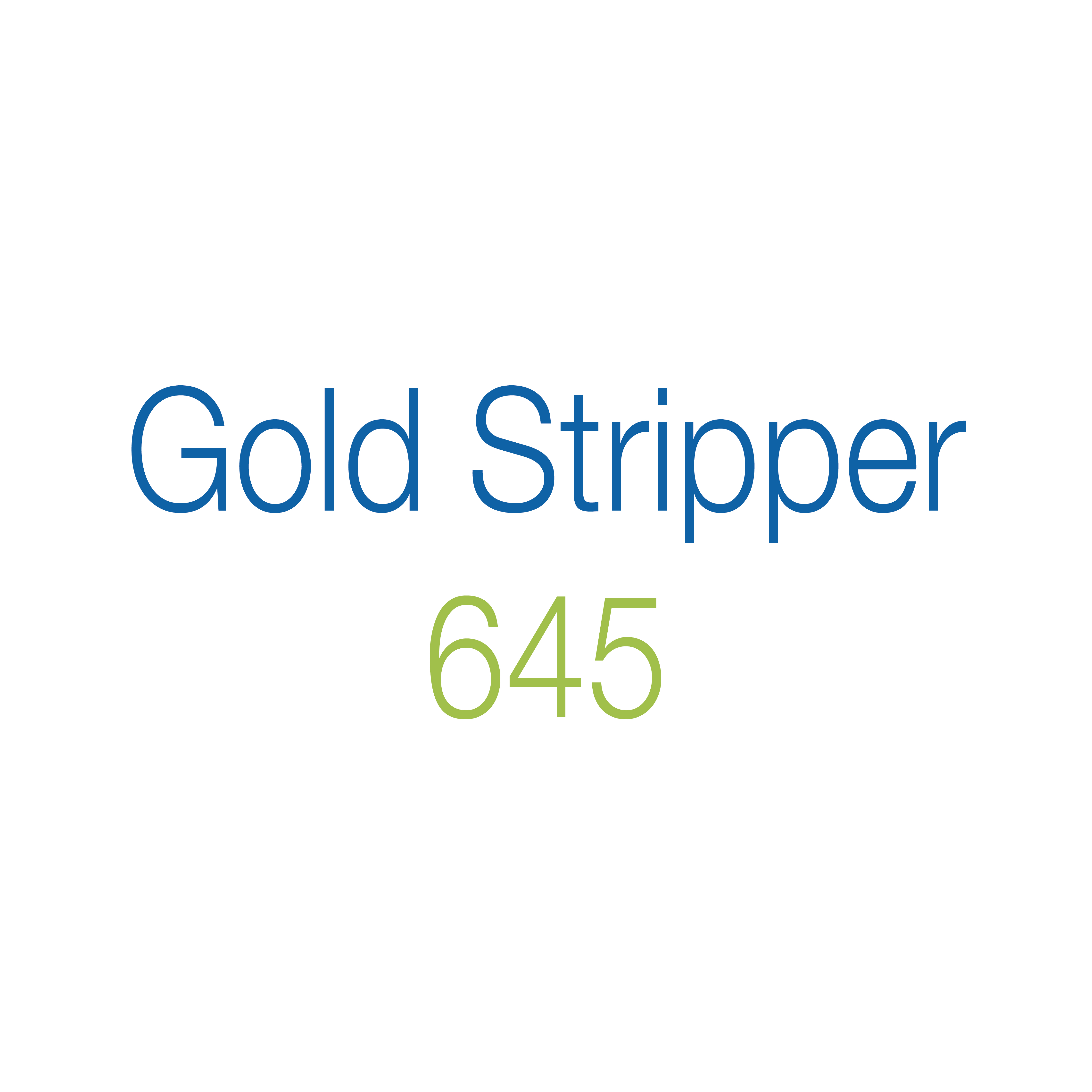 Gold Stripper 645