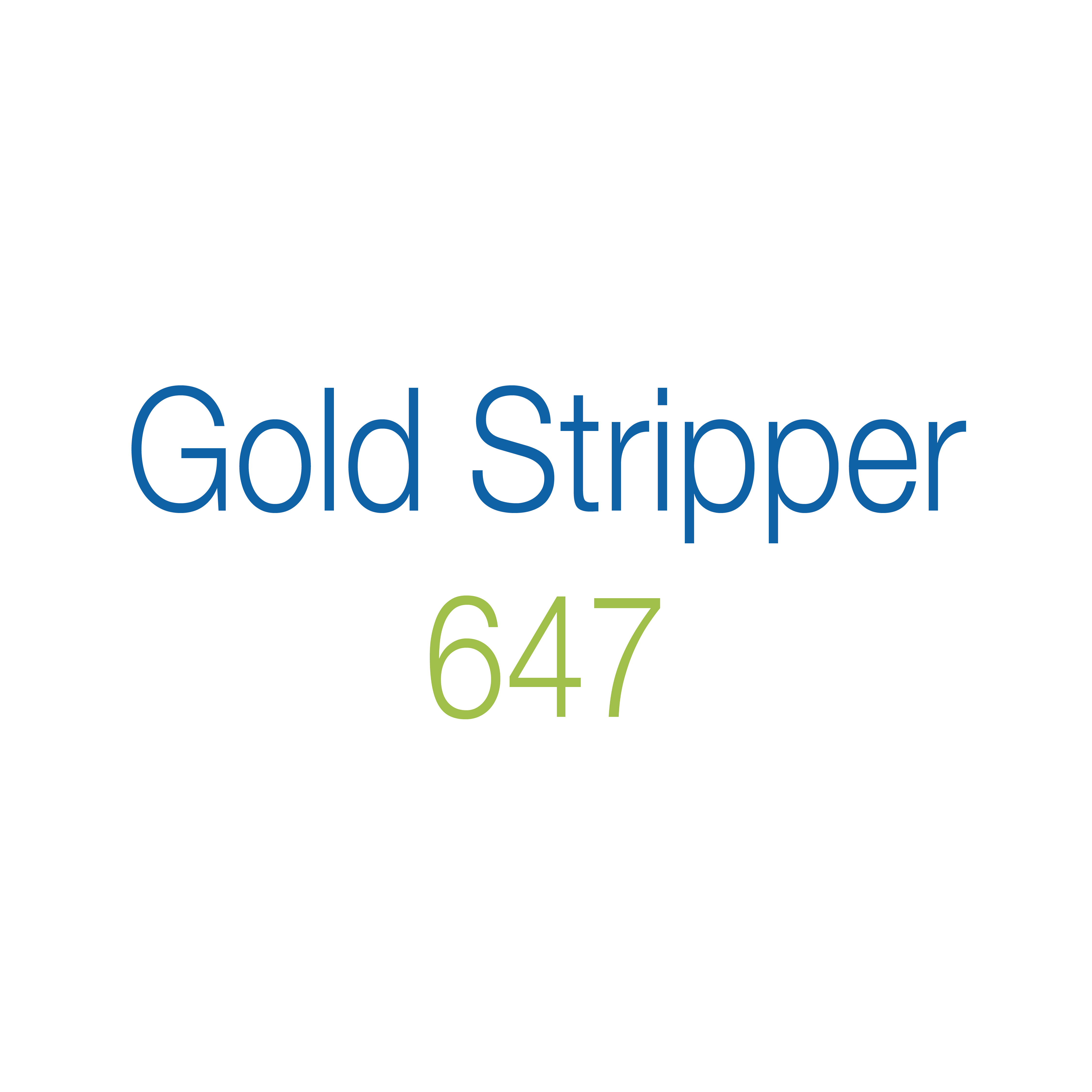 Gold Stripper 647